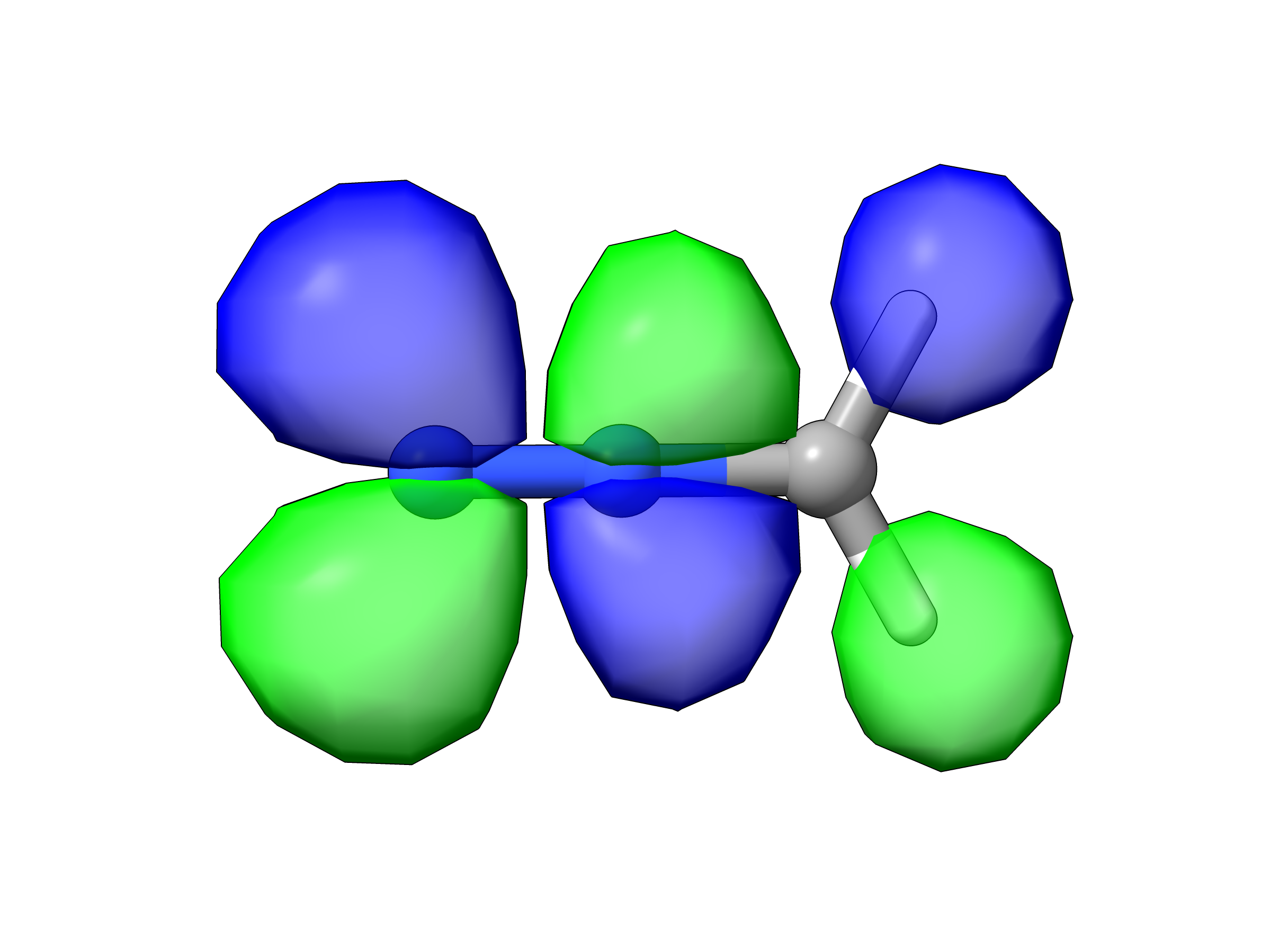 diazomethane LUMO